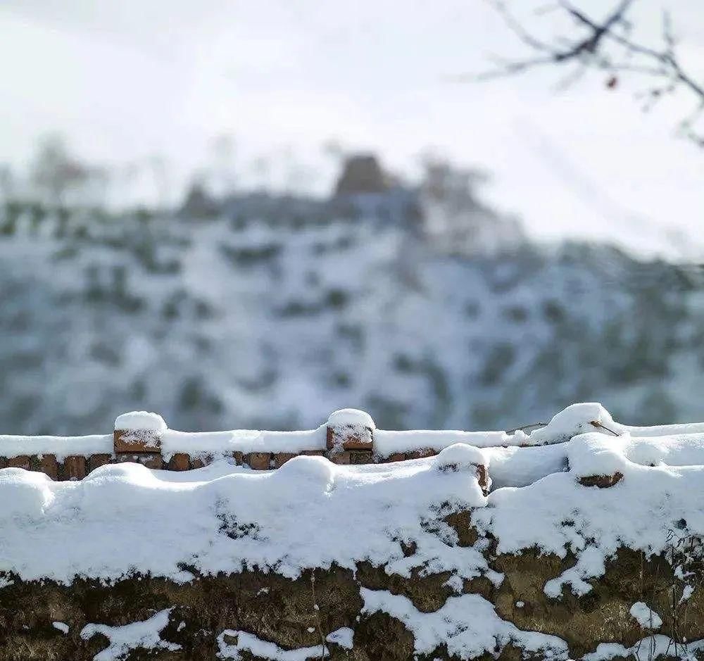 村庄|雪落炊烟暖