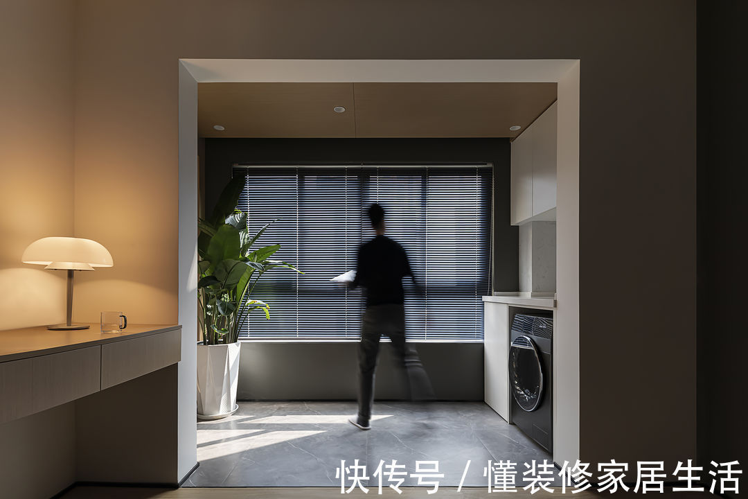 书房|为了享受慢节奏生活,180㎡低调简朴装修,一切刚刚好