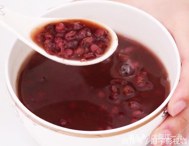 红豆|红豆太不易煮烂多加这一步,10分钟煮烂开花,省时又省力