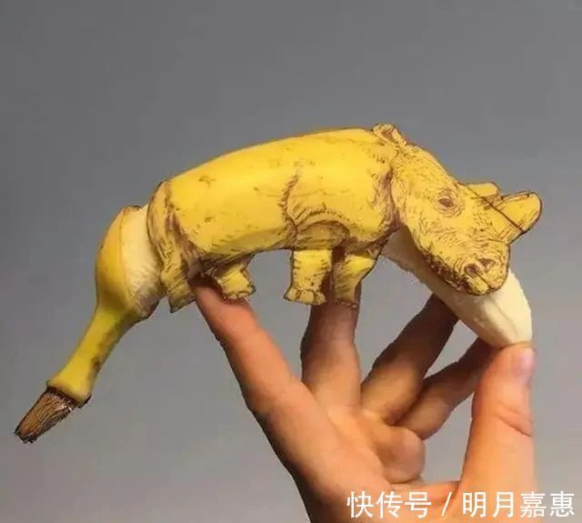 创作|美术生创意无限,一根香蕉玩出多种花样,看的大家津津有味