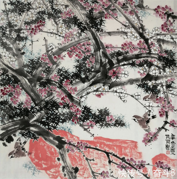 花鸟画|平淡天真——杜俊杰的花鸟画