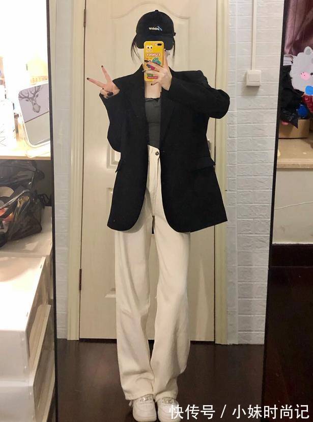 版型 今年春天,白色裤子又要火了,四种搭配组合推荐,带你玩转时尚