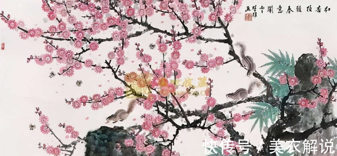 玉楼春!宋祁看到杏花写下一首词,词义温馨而浪漫,读来让人身临其境