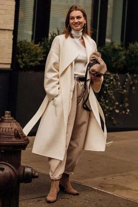  搭配大衣|你穿大衣+靴子的样子，真的时髦极了！