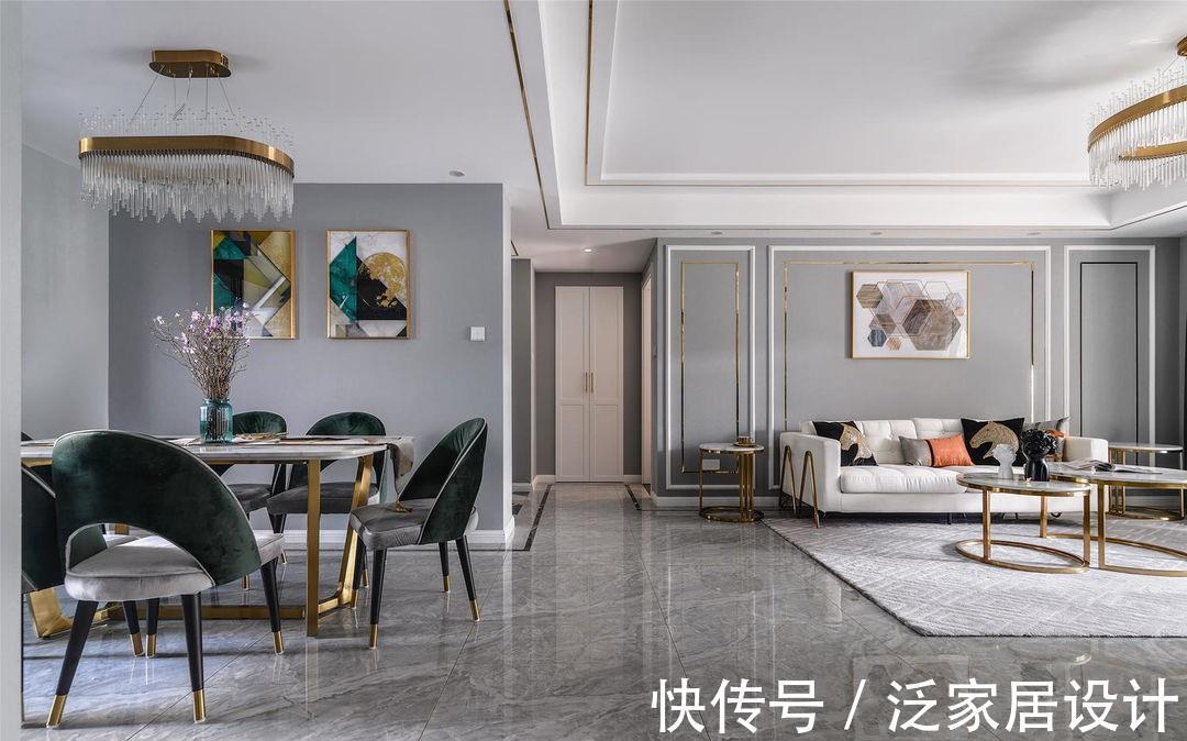 儿童|128平现代轻奢风之家,玄关就非常吸引人,儿童房值得借鉴