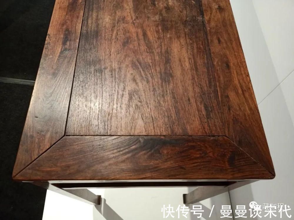 明清|黄花梨料够老、够致密,清四面平桌沉稳内敛