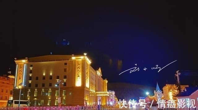 欧式|内蒙古兴安盟这座热门旅游城市，夜景太美，游客：仿佛穿越到欧洲