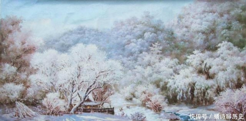 白居易很有趣的一首咏雪诗,看到皑皑白雪,引发了他对人生的思考