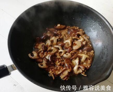 肉沫香菇，多吃这道菜，能提高人体抗病能力，味美还养生。