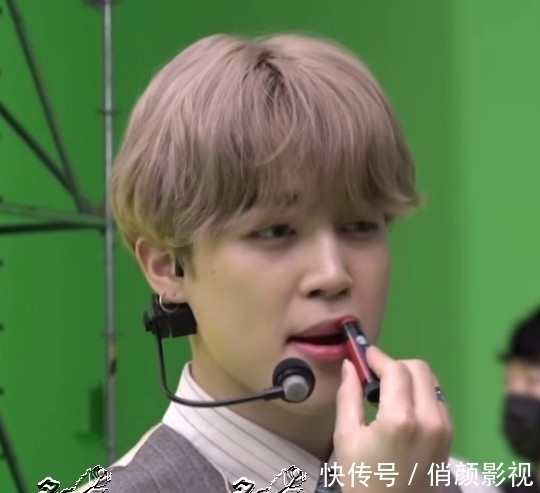 唇膏|防弹少年团朴智旻日本品牌力量!《海贼王》摇滚明星炫耀智旻唇膏