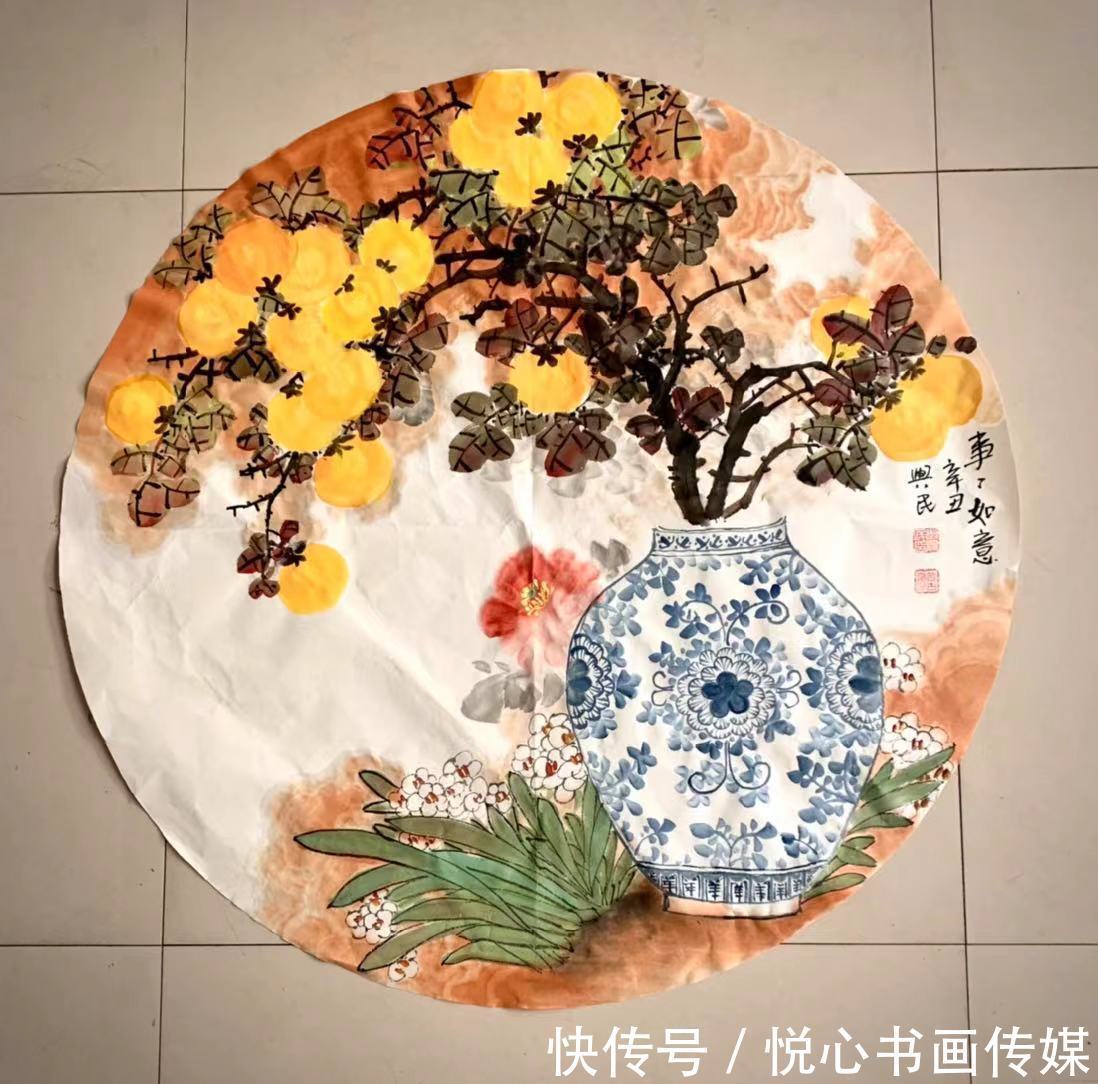 唐风!香韵无限—画家张兴民国画作品欣赏