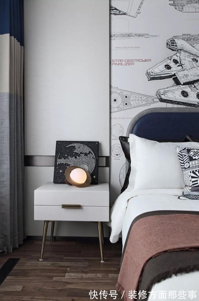 四居室|150平现代雅致四居室,新现代主义设计手法,打造时尚轻奢空间