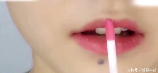 唇蜜|口红太贵?姑娘只用了1支口红 画出了8种唇色!