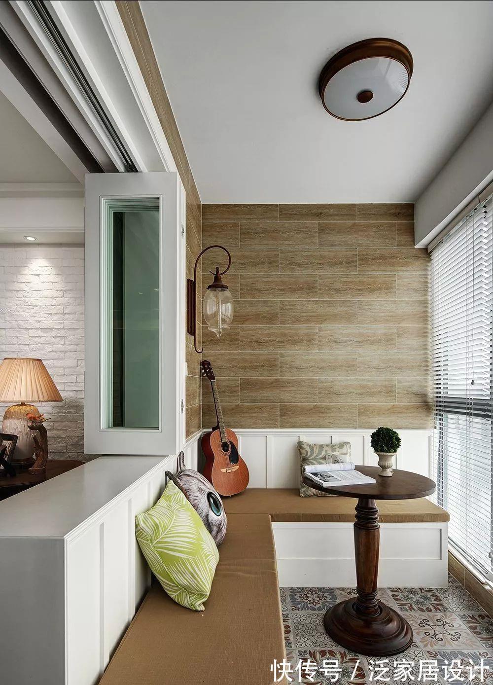 体验感|阳台打柜子还不如打卡座,一层又一层,既能休闲又能储物,多好!