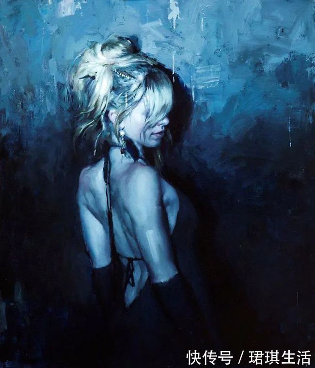 艺术家$艺术家杰里米·曼恩的油画,颜色既生动又大气!