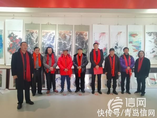 市北区文旅局！山东青岛：张华东等四人书画连展在市北区文化馆开展