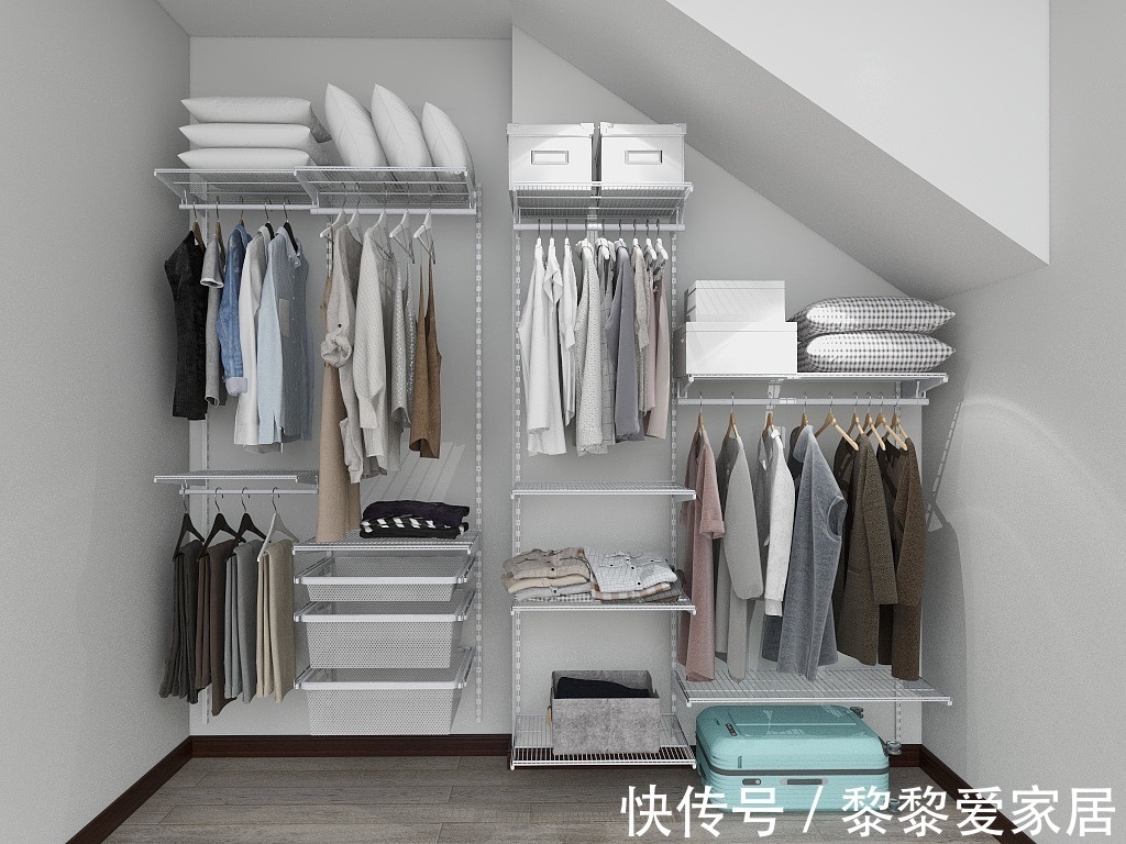 衣帽间|打破面积限制,小户型也可以拥有衣帽间!