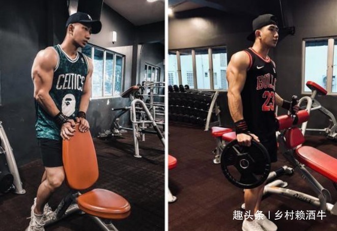 增肌|24岁帅气小伙，“奶油脸”硬汉身，吸引无数女粉疯狂舔屏