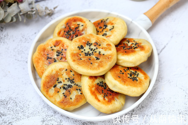 淀粉酶|山药加紫薯做成松软小饼,营养翻倍有益身体健康,比包子馒头简单