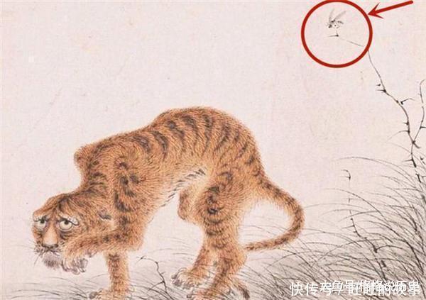 华岩&把老虎画成“病猫”,为何被誉为传世名画放大10倍,看老虎眼睛