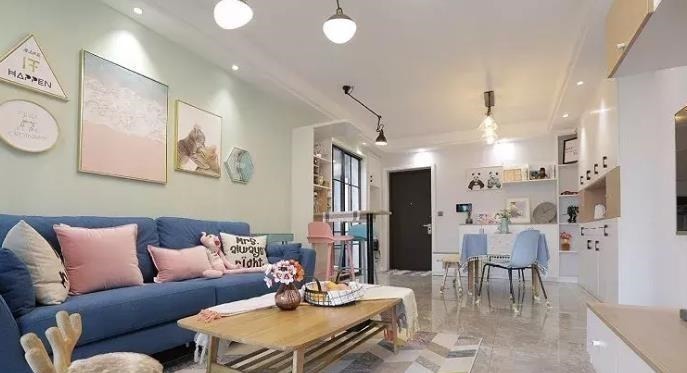 餐厅|晒晒我98㎡婚房,从入户区就能把人迷住,闺蜜参观完就说不想走了