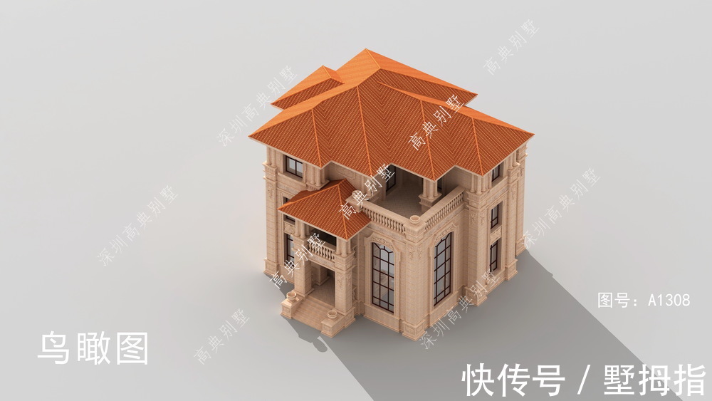 衣帽间|别再花冤枉钱,回老家自建房,选这款三层欧式别墅