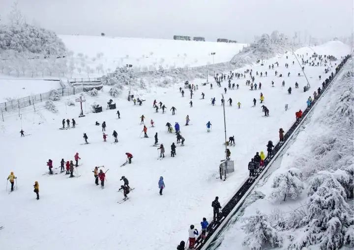 滑雪机|浙江人的滑雪热情有多“疯狂”！滑雪场数量南方第一，商场里的滑雪机忙到满员