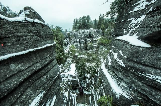 惊艳|仙山秘境、峡谷奇石、胜迹城楼……湖北10个赏雪地，惊艳震撼！