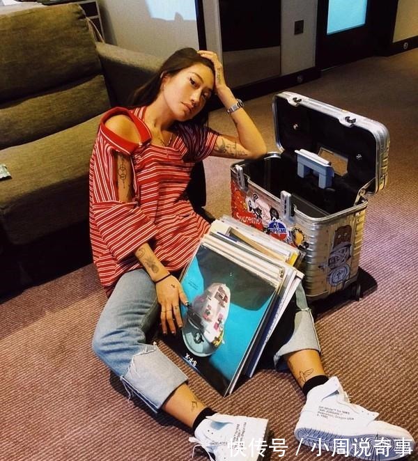 潮流女神 上脚万元球鞋开着百万跑车,新一代潮流女神是她!