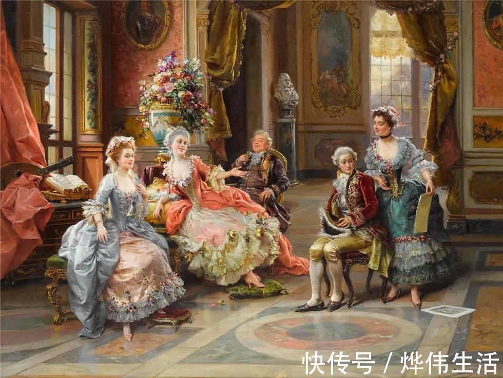 august@华丽的服饰,精美的人物,田园牧歌式的情感