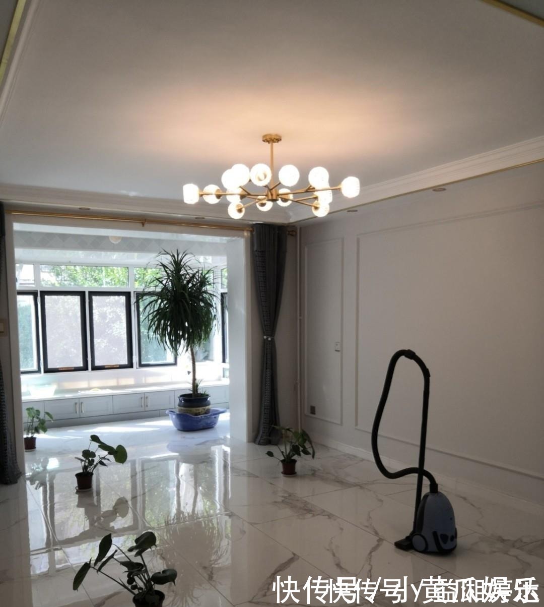 瓷砖|140平新房,历时四个月完工,全屋铺贴瓷砖,还没家具就很漂亮