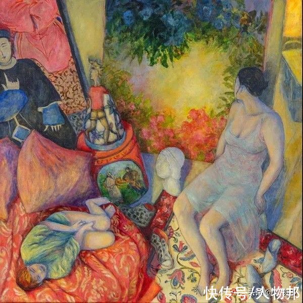 莫里斯|法国现代新纳比画派女画家杜·福尼尔作品欣赏