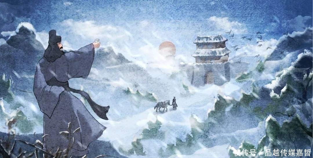 明主|诗人求官不得，向朋友写下这首雄浑之作，果成大器