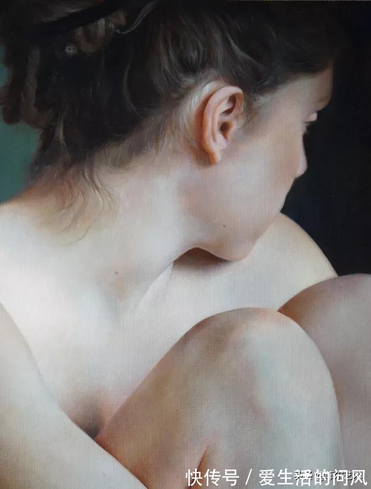 安妮·@法国画家安妮·罗达超高清、超写实人物油画作品欣赏