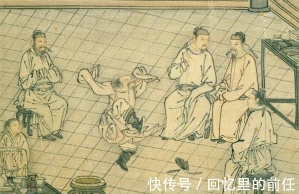 玩具@一幅明朝古画,疑似出现穿越的小动物,至今依然是个未解之谜