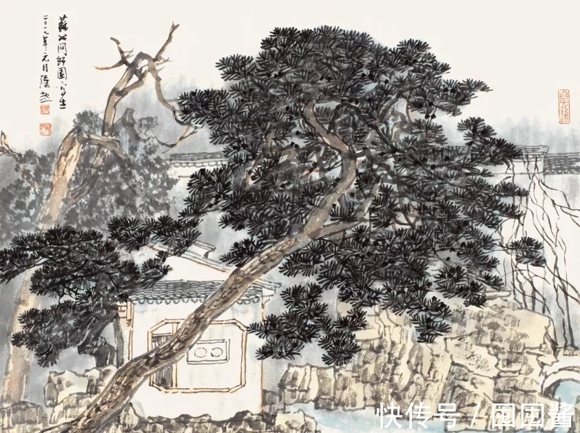 满维起&中国水墨画院|老骥伏枥,总有新意,满维起山水写生新作