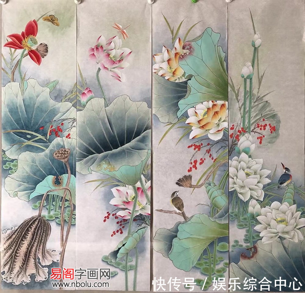 牡丹凤凰$王振兴花鸟作品,对自然万物的深情讴歌
