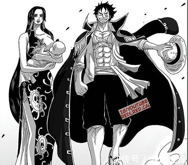 同人漫画|海贼王:路飞和女帝的同人漫画图,最后一张不忍直视