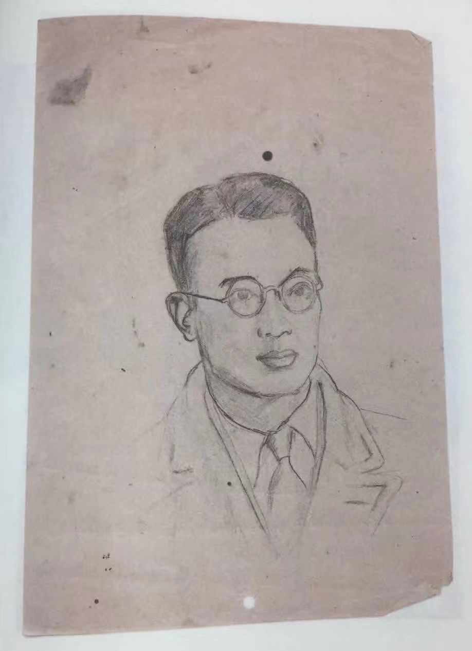 向达!钱钟书女儿为父亲作了一幅画,杨绛欣赏完捧腹大笑,笑称太形象了