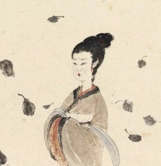 兰亭修禊图|傅抱石如何用笔下的“勾魂三绝”画活历史仕女画的？