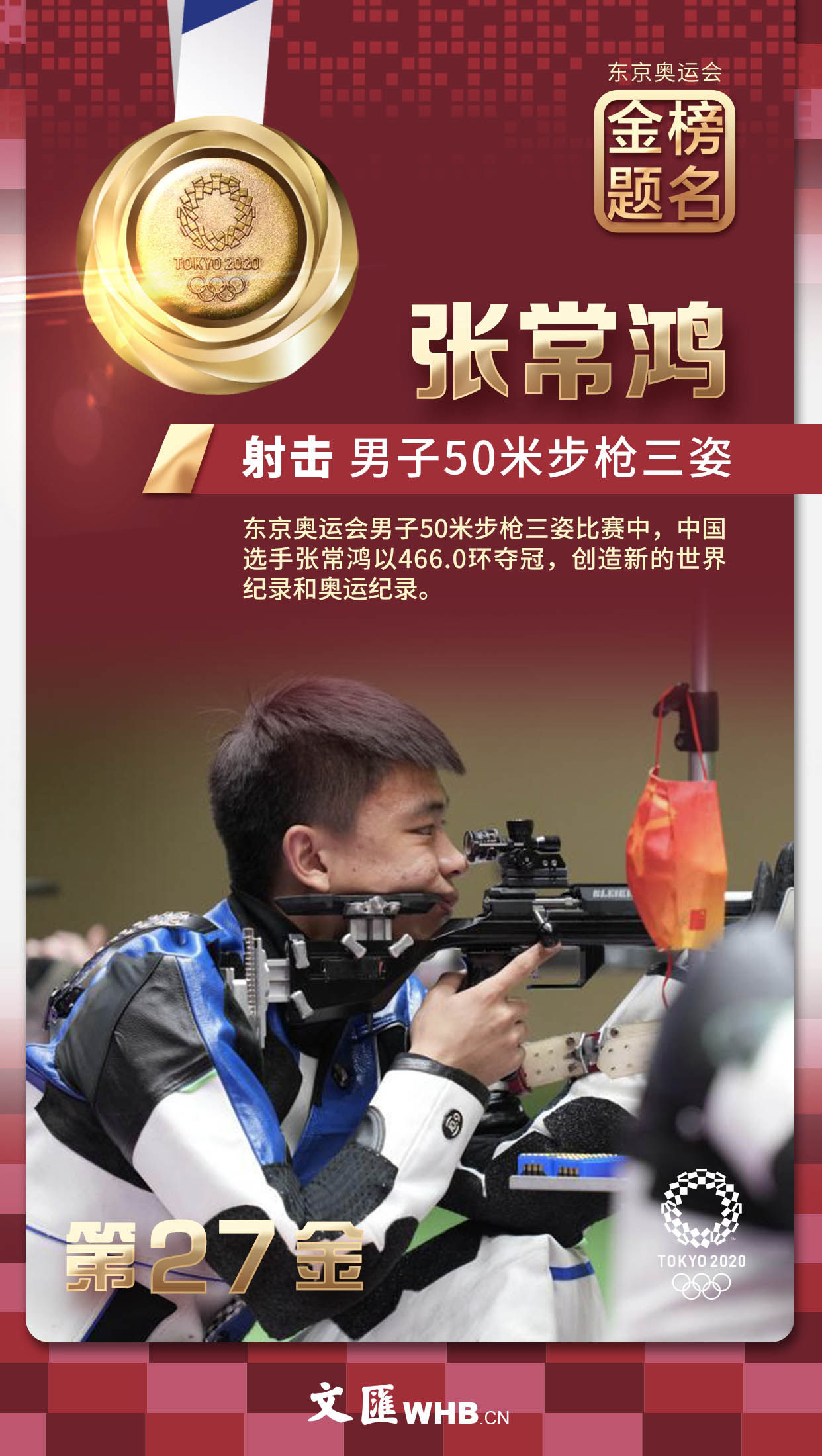 金榜题名，闪耀东京！38张文汇海报带您回顾中国军团夺冠瞬间
