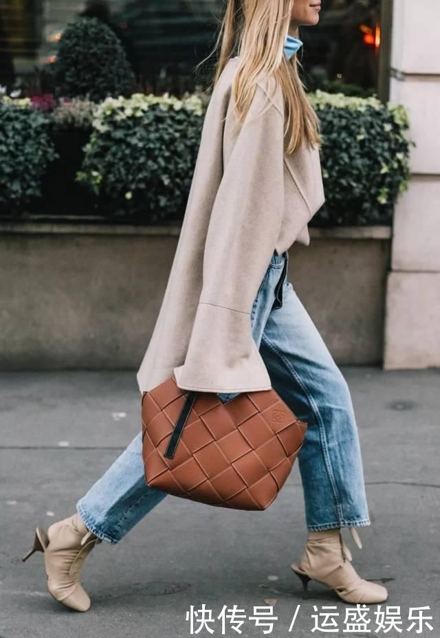 入春,你穿针织衫+阔腿裤的样子=简直太气质了