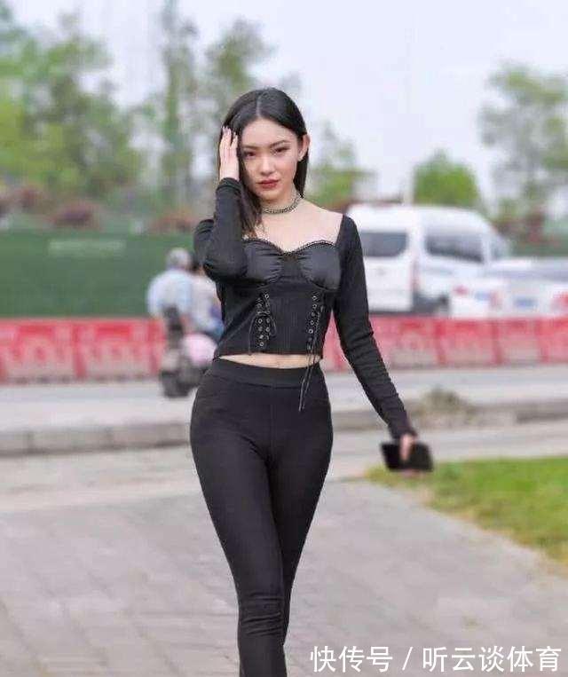 时尚感|随性自然的瑜伽裤穿搭富有时尚感，带来别样的风情，又仙又美
