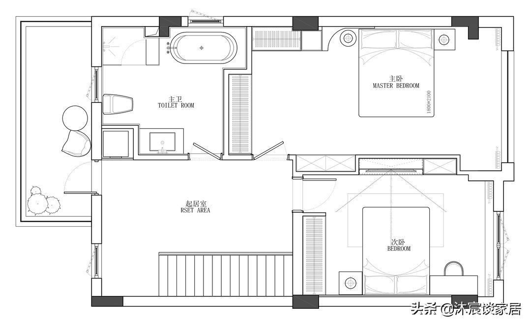 侘寂风|初看,他家真是“家徒四壁”,细品,真的是很有味道,越看越喜欢
