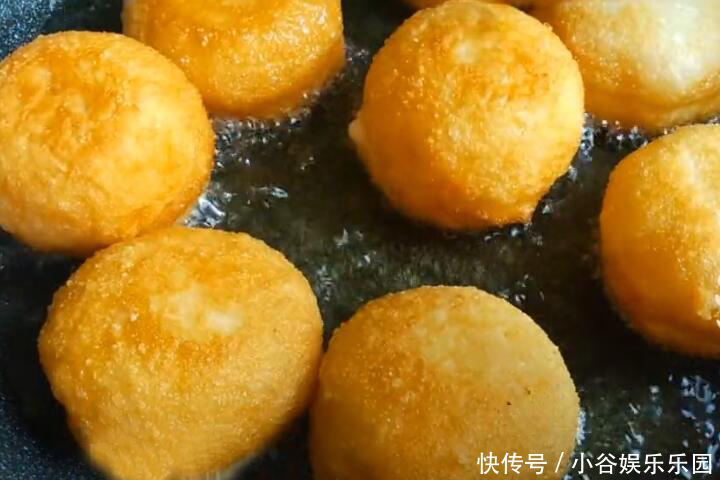 炸糕|我做的炸糕不用炸,简单一做6分钟上桌,外酥里嫩,比糖糕还酥脆