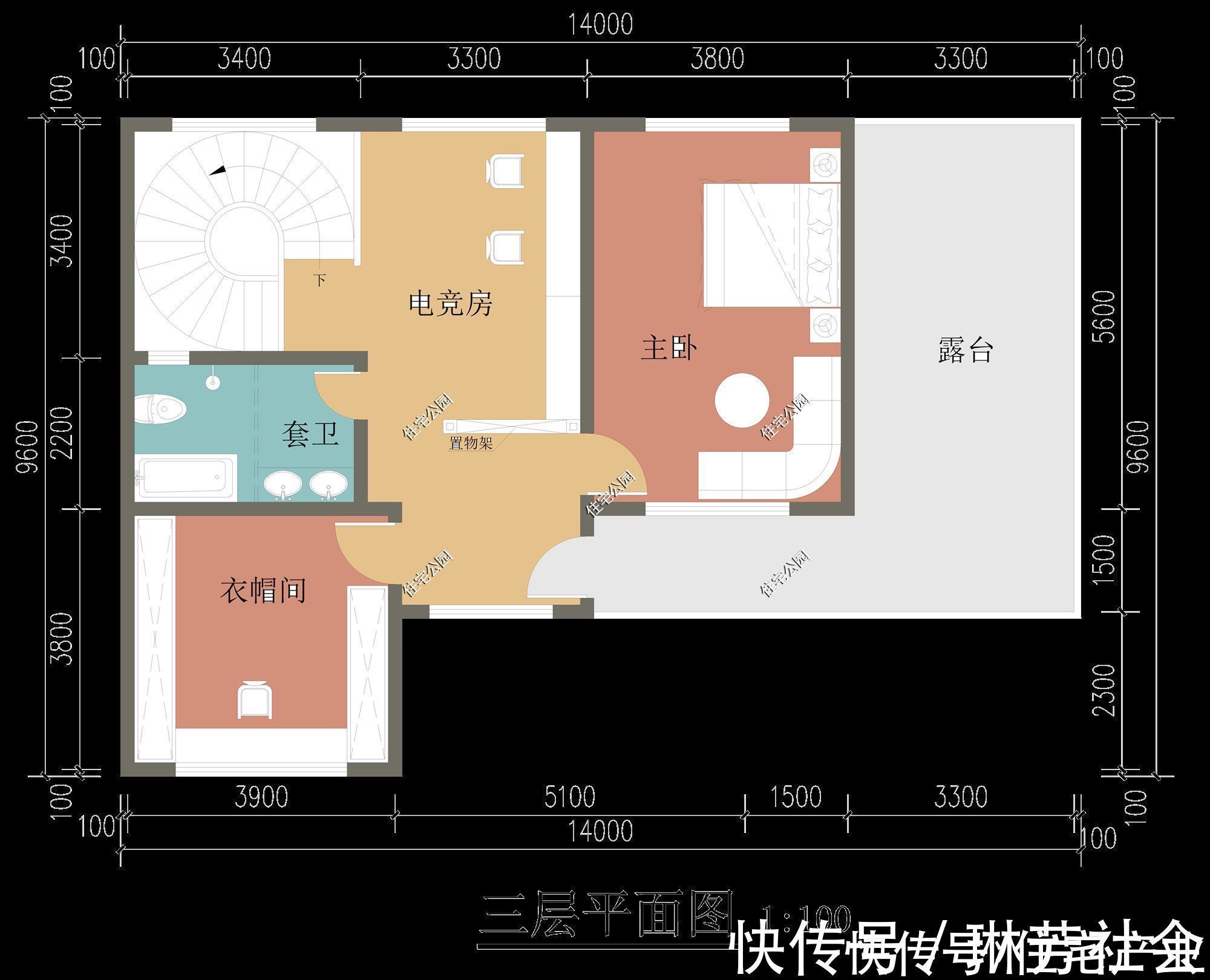 院子|宅基地面积不大，也想要个院子怎么办？3套图纸圆你庭院梦