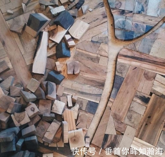 地板|男子把一堆木片搬回家,5个月后所有人直呼他是天才!