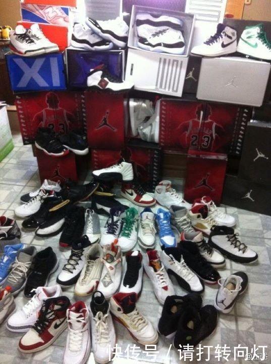 “穷”得只剩鞋!为上千双稀有球鞋,神秘大神家中只剩电视、板凳