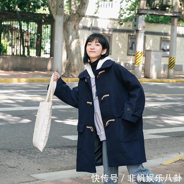 毛衣|毛衣+卫衣,卫衣+大衣,小个子冬天这么穿太美了!