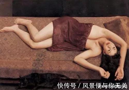 模特#从师生到夫妻,为她画人体,画作共拍出7179万的天价!